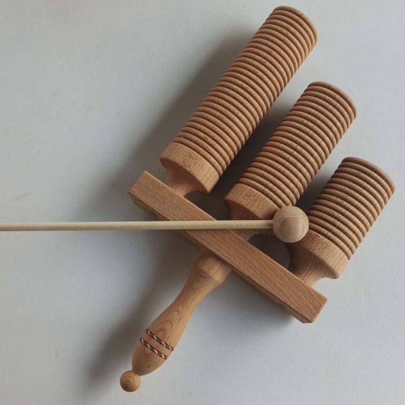 Agogó 3 hangú (recés) ütővel