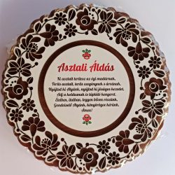 Asztali Áldás Falitábla