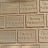 Boldog Karácsonyt! kekszmintázó