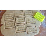 Boldog  névnapot! kekszmintázó