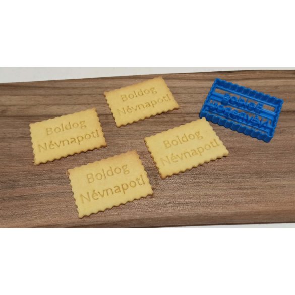 Boldog  névnapot! kekszmintázó