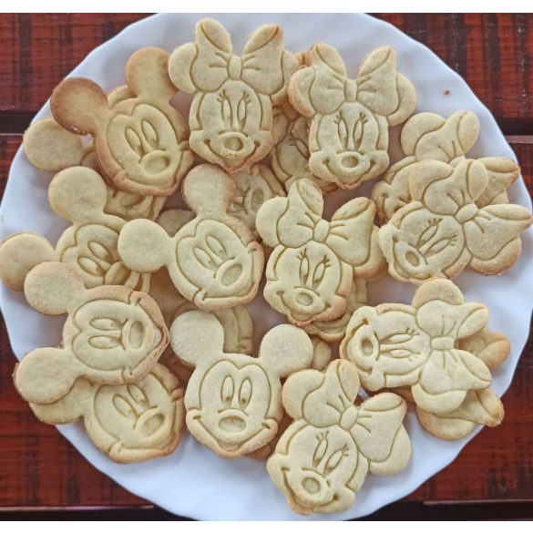 Egérpár kekszmintázó