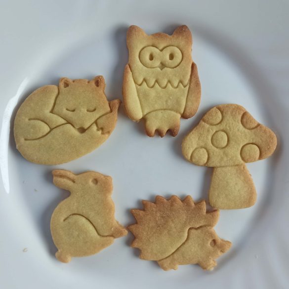 Erdei állatok (5db-os sütikiszúró készlet)