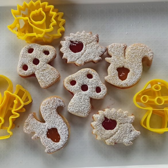 Erdei linzer készlet (6db)