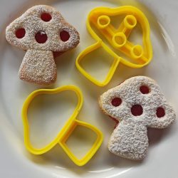 Gomba linzerkiszúró (kétrészes)