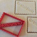 Gratulálok! kekszmintázó