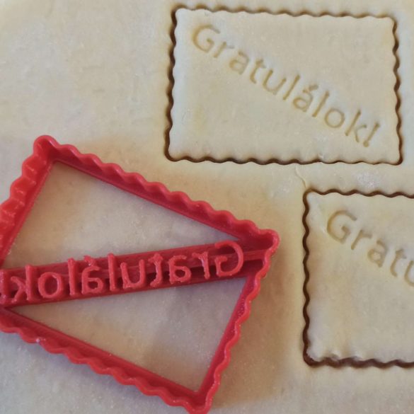 Gratulálok! kekszmintázó