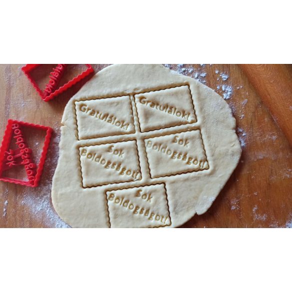 Gratulálok! kekszmintázó