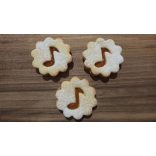 Hangjegyes linzer kiszúró