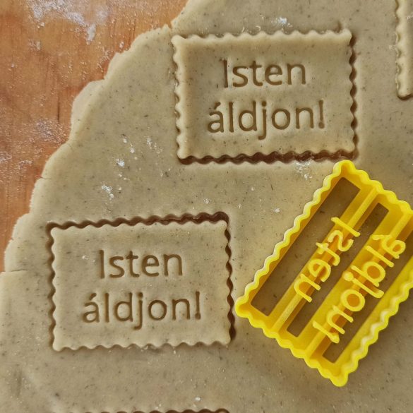 Isten áldjon! -kekszmintázó