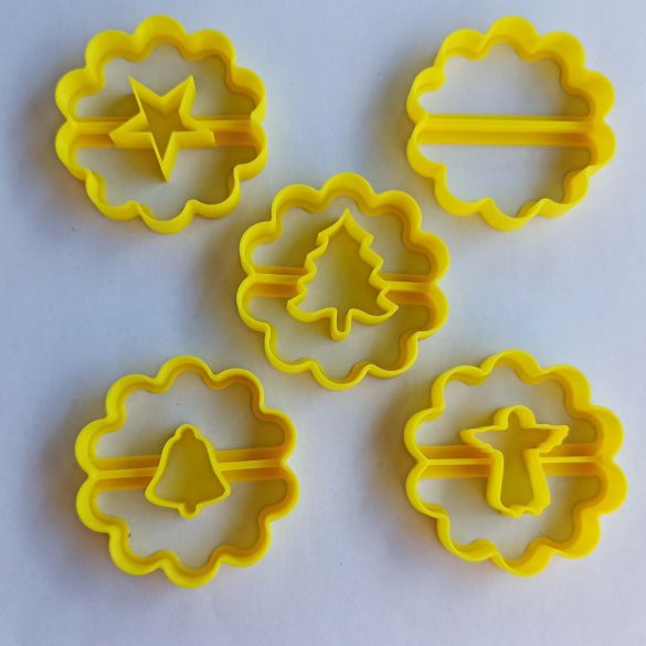 Karácsonyi sütikiszúró készlet (5db-os)