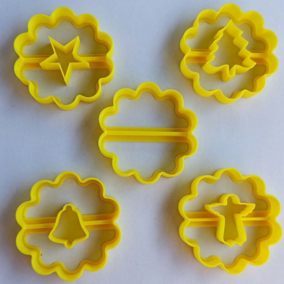 Karácsonyi sütikiszúró készlet (5db-os)