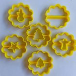 Karácsonyi sütikiszúró készlet (6db-os)