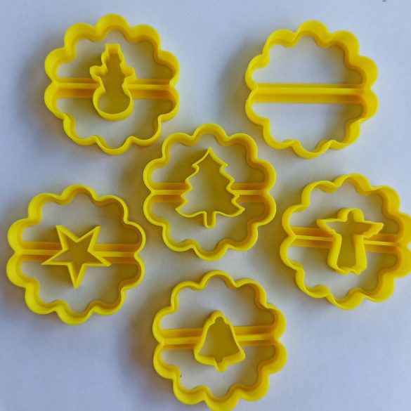 Karácsonyi sütikiszúró készlet (6db-os)
