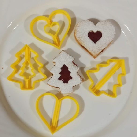 Karácsonyi linzerkészlet(4db)