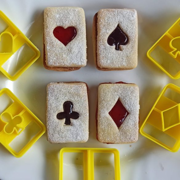 Kártyás linzerkiszúró /5 db-os KÉSZLET/