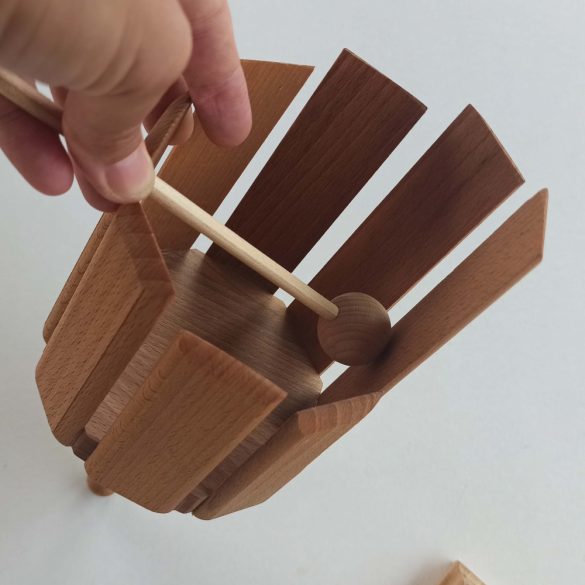 Skandináv körxilofon ütővel