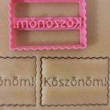 Köszönöm! kekszmintázó
