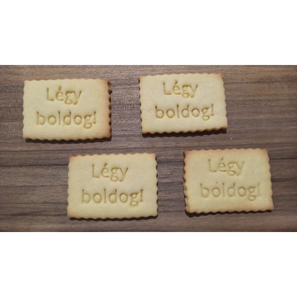 Légy boldog! kekszmintázó