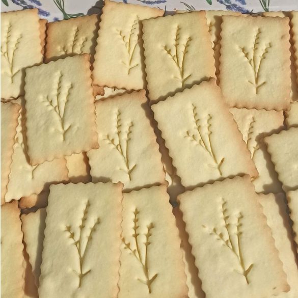 Levendulás kekszmintázó