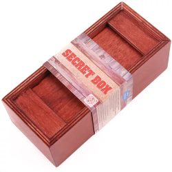 Logikai titkos doboz (bordó)