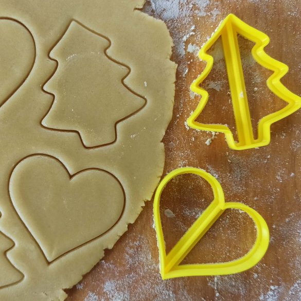 Mézeskalács kiszúró készlet(2db-os)