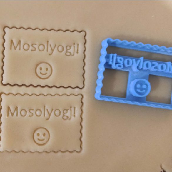 Mosolyogj! kekszmintázó