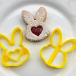 Nyúlfej linzerkiszúró készlet(2db)