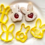 Nyuszis linzerkiszúró készlet (4db)