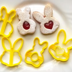 Nyuszis linzerkiszúró készlet (4db)