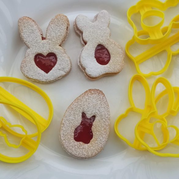 Nyuszis linzerkiszúró készlet (6db)