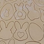 Nyuszis linzerkiszúró készlet (6db)