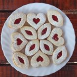 Szív linzerkiszúró (kétrészes)