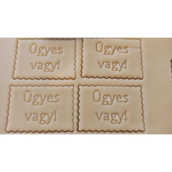 Ügyes vagy! kekszmintázó