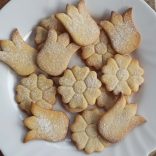 Virágok kekszmintázó (kétrészes)