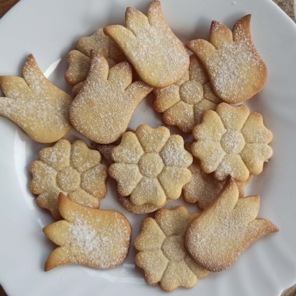 Virágok kekszmintázó (kétrészes)